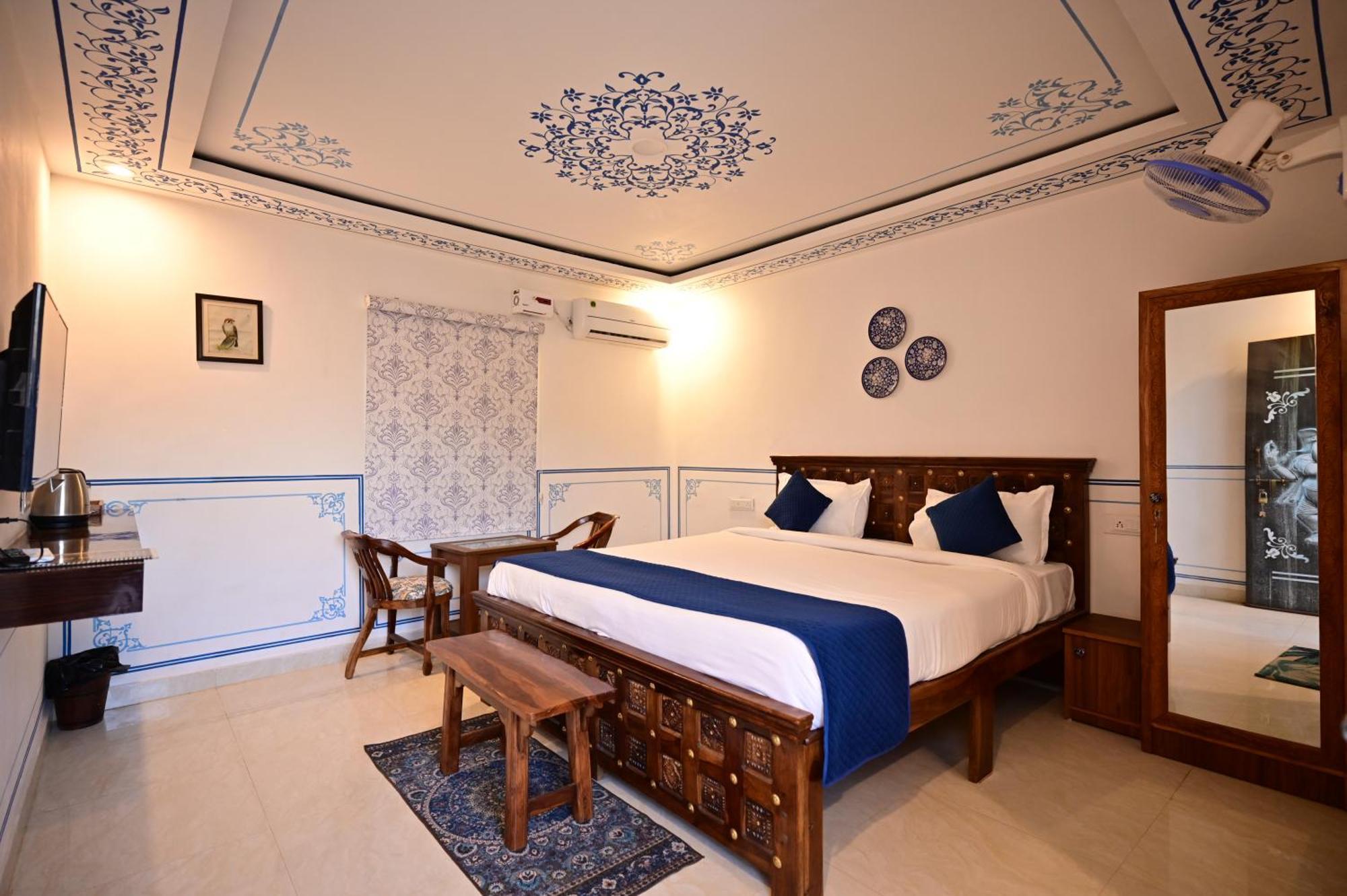 The Castle Crown - Hem Vilas Resort Ranthambhore Saváj Madhopur Kültér fotó